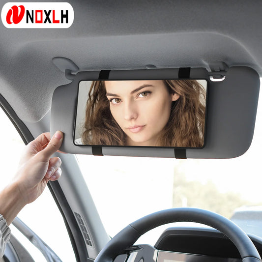 Car Mirror for Sun Visor Large Screen Portable Makeup Mirror HD Vanity Mirror for Truck SUV Interior Rear View Mirror