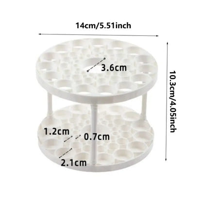 Makeup Brush Holder Organizer Desktop Cosmetics Storage Rack  Makeup organization and Skincare Storage for Vanity, Desktop