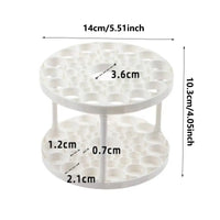 Makeup Brush Holder Organizer Desktop Cosmetics Storage Rack  Makeup organization and Skincare Storage for Vanity, Desktop